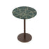 Marble Coffee Table with Brass Inlay